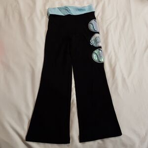 Justice girls size 5 yoga style softball designed pants